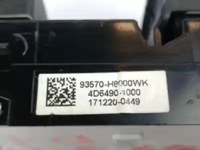 Автозапчасти б/у выключатель левого переднего окна за kia rio iv (yb, sc, fb) 1.4 crdi 90 ссылки oem iam 93570h8000wk  