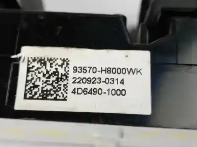 Peça sobressalente para automóvel em segunda mão botão / interruptor elevador vidro dianteiro esquerdo por kia stonic (yb) 1.0 t-gdi referências oem iam 93570h8000wk  4d64901000
