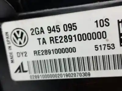 Автозапчасти б/у левый задний фонарь за volkswagen t-roc (a11, d11) 1.6 tdi ссылки oem iam 2ga945095  
