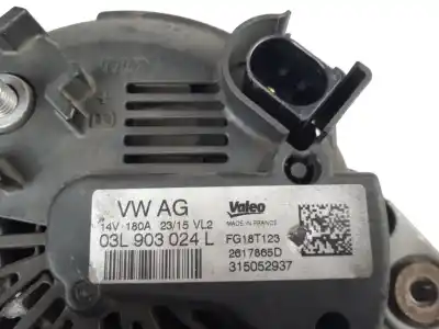 Pièce détachée automobile d'occasion alternateur pour skoda octavia iii (5e3, nl3, nr3) 1.6 tdi références oem iam 03l903024l  