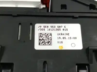 Автозапчасти б/у выключатель за skoda octavia iii (5e3, nl3, nr3) 1.6 tdi ссылки oem iam 5e0953507e  