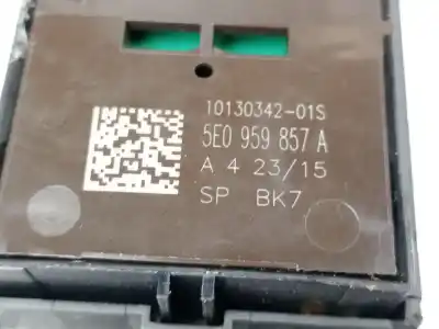 Автозапчасти б/у выключатель левого переднего окна за skoda octavia iii (5e3, nl3, nr3) 1.6 tdi ссылки oem iam 5e0959857a  