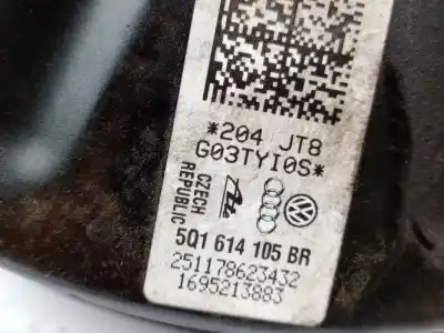 Second-hand car spare part brake servo for skoda octavia iii (5e3, nl3, nr3) 1.6 tdi oem iam references 5q01614105br  