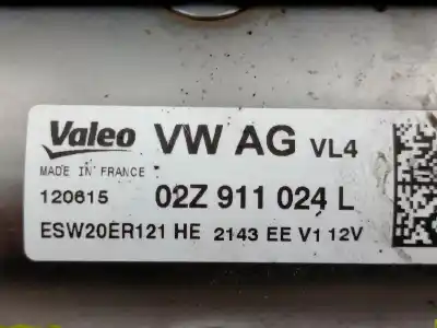 Автозапчастина б/у двигун запускається для skoda octavia iii (5e3, nl3, nr3) 1.6 tdi посилання на oem iam 02z911024l  