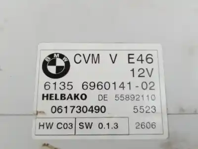 Second-hand car spare part electronic module for bmw 3 descapotable (e46) 320 ci oem iam references 61356960141  