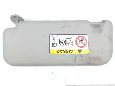 Second-hand car spare part right sunshade for toyota auris (_e18_) 2.0 d-4d (ade186_) oem iam references 7431002k80b0