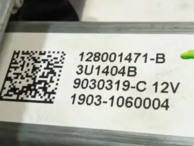 Автозапчастина б/у регулятор переднього правого скла для renault captur i (j5_, h5_) 0.9 tce 90 посилання на oem iam 128001471b  