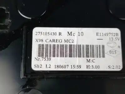 Автозапчасти б/у климат-контроль за renault captur i (j5_, h5_) 0.9 tce 90 ссылки oem iam 275105430r  
