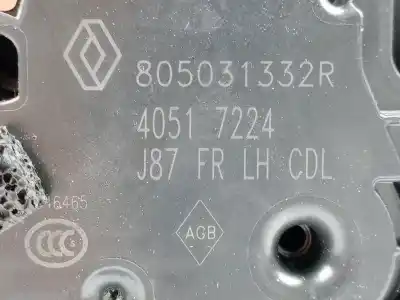 Автозапчастина б/у замок передніх дверей лівий для renault captur i (j5_, h5_) 0.9 tce 90 посилання на oem iam 805031332r  