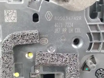 Автозапчастина б/у замок дверей заднього лівого для renault captur i (j5_, h5_) 0.9 tce 90 посилання на oem iam 805034742r  