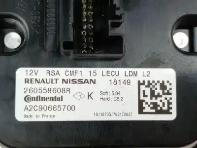 Pièce détachée automobile d'occasion  module de ballast de phare xenon pour renault captur i (j5_, h5_) 0.9 tce 90 références oem iam 260558608r  