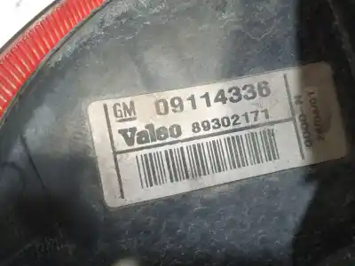 Автозапчасти б/у левый задний фонарь за opel corsa c (x01) 1.2 (f08, f68) ссылки oem iam 09114336  89302171