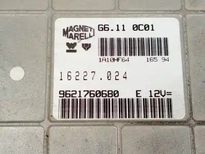 Second-hand car spare part ecu engine control for citroen ax (za-_) 11 oem iam references 9621760680  