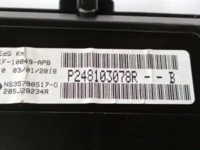 Автозапчастина б/у панель інструментів для renault kangoo / grand kangoo ii (kw0/1_) 1.5 dci 90 (kw05, kw08, kw0g, kw11) посилання на oem iam p248103078r  