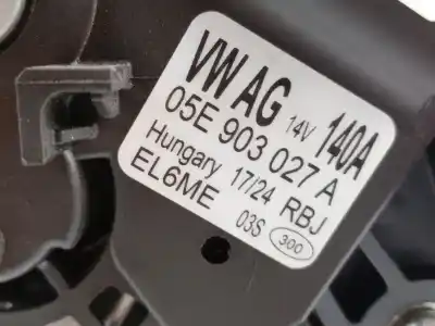 Автозапчастина б/у генератор для seat ateca (kh7, khp) 1.5 tsi посилання на oem iam 05e903027a  
