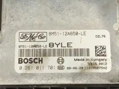 Автозапчасти б/у блок управления двигателем за ford c-max (dm2) 1.6 tdci ссылки oem iam 0281011701  