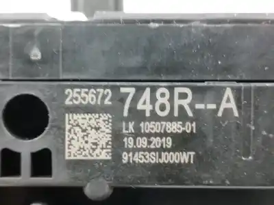 Pezzo di ricambio per auto di seconda mano comando multifunzione per renault clio v (b7_) 1.5 blue dci 85 (b7ag) riferimenti oem iam 255672748r  
