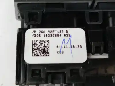 Автозапчасти б/у выключатель за volkswagen t-roc (a11, d11) 2.0 tdi ссылки oem iam 2ga927137d  