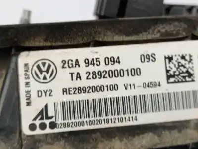 Автозапчасти б/у внутренний правый задний фонарь за volkswagen t-roc (a11, d11) 2.0 tdi ссылки oem iam 2ga945094  