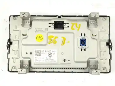 Peça sobressalente para automóvel em segunda mão display gps / multimídia por volkswagen t-roc (a11, d11) 2.0 tdi referências oem iam 5g6919605a  