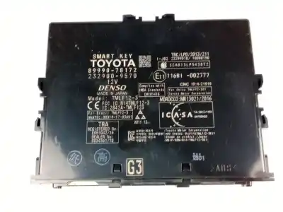 Second-hand car spare part ELECTRONIC MODULE for LEXUS NX (_Z1_)  OEM IAM references 8999078172  2329009570
