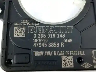 Автозапчастина б/у датчик куту повороту для renault clio v (b7_) 1.5 blue dci 85 (b7ag) посилання на oem iam 0265019148  479453858r Автозапчастина б/у датчик куту повороту для renault clio v (b7_) 1.5 blue dci 85 (b7ag) посилання на oem iam 0265019148  479453858r