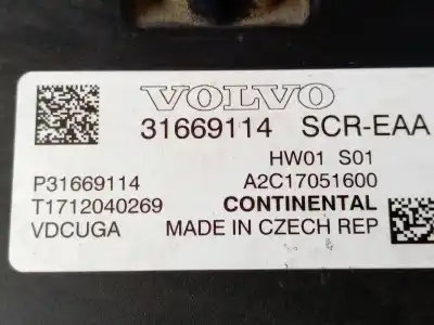 Pezzo di ricambio per auto di seconda mano modulo elettronico per volvo xc60 ii (246) d5 awd riferimenti oem iam 31669114  