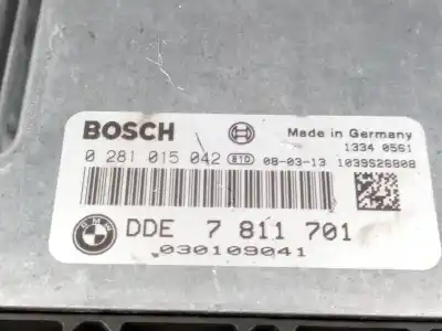 Peça sobressalente para automóvel em segunda mão centralina de motor uce por bmw 3 touring (e91) 318 d referências oem iam 0281015042  7811701