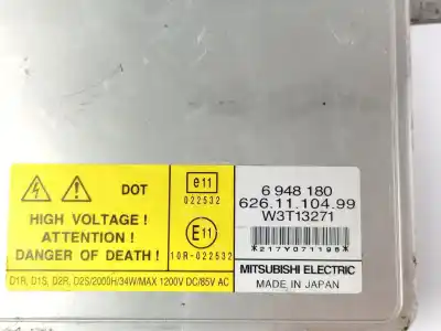 Peça sobressalente para automóvel em segunda mão balastro de xenon por bmw 3 touring (e91) 318 d referências oem iam 6948180  