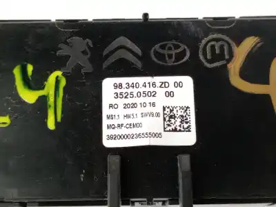 Автозапчасти б/у климат-контроль за citroen jumpy furgón (v_) 1.5 bluehdi 120 ссылки oem iam 98340416zd  