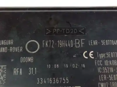 Gebrauchtes Autoersatzteil elektronisches modul zum land rover range rover evoque (l538) 2.0 d oem-iam-referenzen fk7219h440bf  