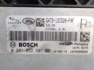Автозапчасти б/у блок управления двигателем за land rover range rover evoque (l538) 2.0 d ссылки oem iam gx7312c520faf  0281032607