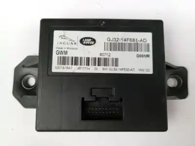 Автозапчастина б/у електронний модуль для land rover range rover evoque (l538) 2.0 d посилання на oem iam gj3214f681ad