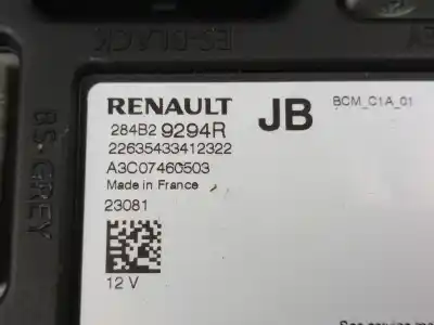 Pezzo di ricambio per auto di seconda mano modulo elettronico per renault clio v (b7_) 1.5 blue dci 85 (b7ag) riferimenti oem iam 284b29294r  