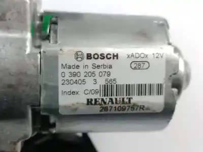 Second-hand car spare part rear windshield wiper motor for renault captur ii (hf_) lpg (hfmt) oem iam references 287109757r  0390205079