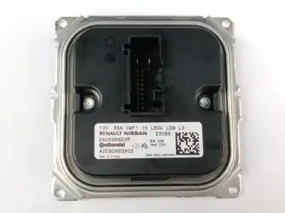 Peça sobressalente para automóvel em segunda mão balastro de xenon por renault clio v (b7_) 1.5 blue dci 85 (b7ag) referências oem iam 260556623r