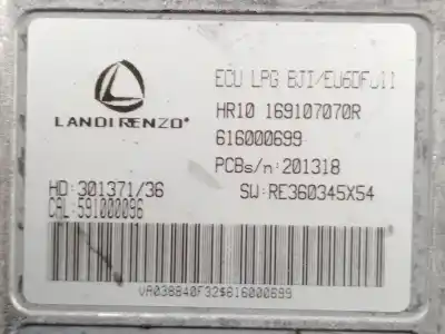 Pezzo di ricambio per auto di seconda mano centralina motore per dacia logan iii 1.0 tce 90 riferimenti oem iam 169107070r  