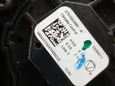 Автозапчастина б/у клімат-контроль для dacia logan iii 1.0 tce 90 посилання на oem iam 275100298r  