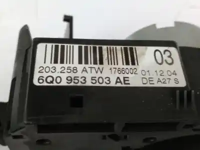 Автозапчастина б/у многофункційне управління для seat cordoba (6l2) 1.9 tdi посилання на oem iam 6q0953503ae  