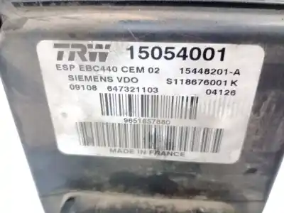 Автозапчасти б/у блок управления абс за peugeot 407 (6d_) 2.0 hdi 135 (6drhrh, 6drhre, 6drhrg, 6drhrj) ссылки oem iam 9651857880   Автозапчасти б/у блок управления абс за peugeot 407 (6d_) 2.0 hdi 135 (6drhrh, 6drhre, 6drhrg, 6drhrj) ссылки oem iam 9651857880