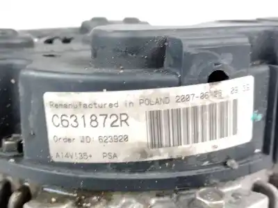 Peça sobressalente para automóvel em segunda mão alternador por citroen c5 i (dc_) 2.0 hdi (dcrhzb dcrhze) referências oem iam a14vi35  