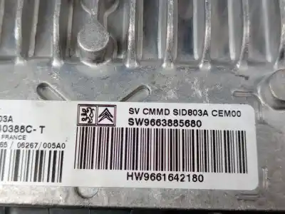 Автозапчастина б/у ебу контролер двигуна для citroen c5 ii (rc_) 2.0 hdi (rcrhrh) посилання на oem iam 9661642180  