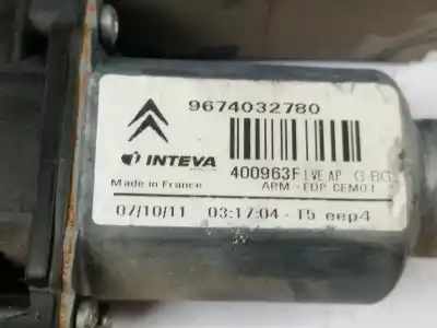 İkinci el araba yedek parçası ön sol cam motoru için citroen c4 picasso i monospace (ud_) 2.0 hdi 150 oem iam referansları 9674032780  