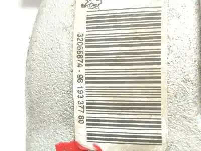 Автозапчастина б/у задній правий гальмівний супорт для peugeot rifter 1.5 bluehdi 100 посилання на oem iam 9819337780  61104b