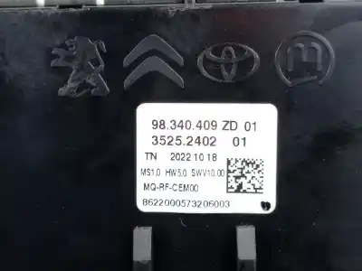 Автозапчасти б/у климат-контроль за peugeot rifter 1.5 bluehdi 100 ссылки oem iam 98340409zd  