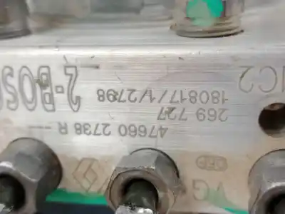 Peça sobressalente para automóvel em segunda mão boitier de commande de abs por dacia duster (hm_) 1.6 sce 115 (hmm1) referências oem iam 476602738r  