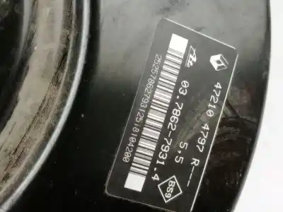 Peça sobressalente para automóvel em segunda mão servo freio por dacia duster (hm_) 1.6 sce 115 (hmm1) referências oem iam 472104797r  