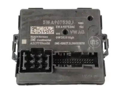 Peça sobressalente para automóvel em segunda mão módulo eletrônico por seat leon sportstourer (kl8) 1.5 tsi referências oem iam 5wa907530j