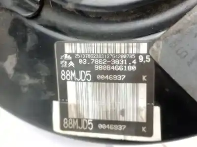Автозапчастина б/у гальмівний серво для peugeot 3008 suv (mc_, mr_, mj_, m4_) 1.6 bluehdi 120 посилання на oem iam 9808466180  