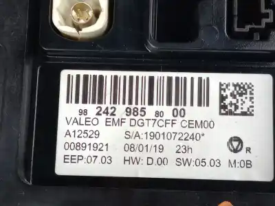 Second-hand car spare part multifunction display for citroen c3 aircross ii (2r_, 2c_) 1.5 bluehdi 120 (2cyhxx) oem iam references 9824298580  
